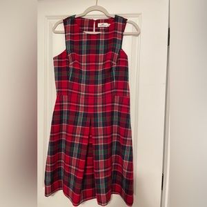 Vineyard Vines Size 6 Red Tartan Dress